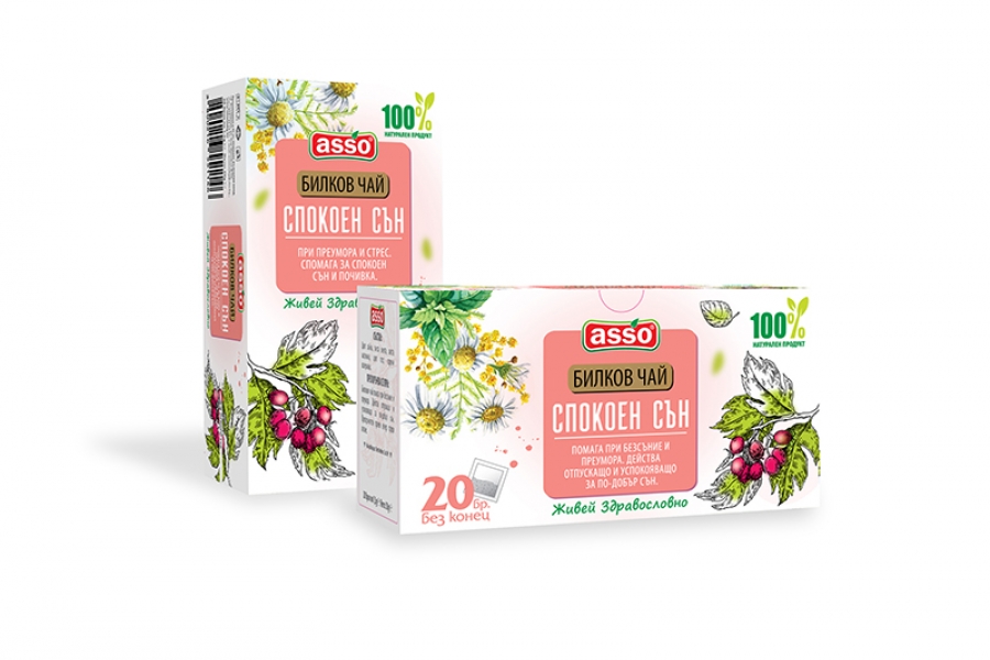 ASSO - БИЛКОВ ЧАЙ СПОКОЕН СЪН
