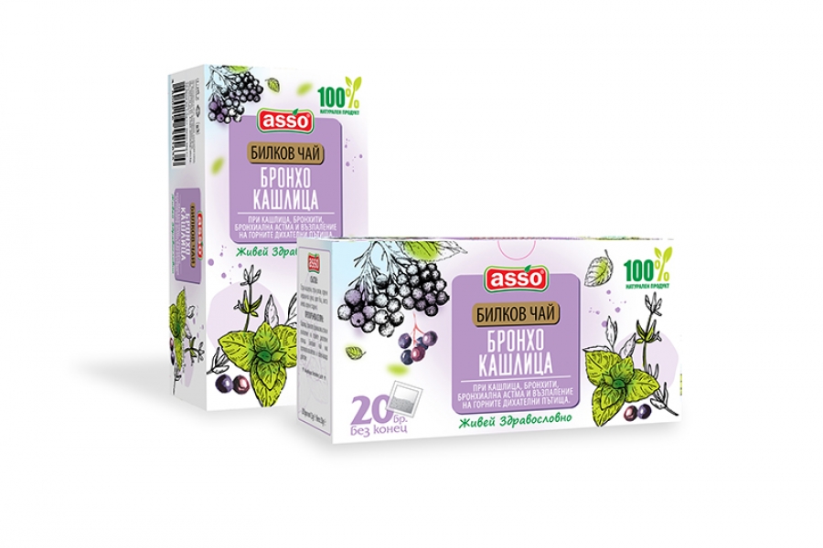 ASSO - БИЛКОВ ЧАЙ БРОНХО КАШЛИЦА