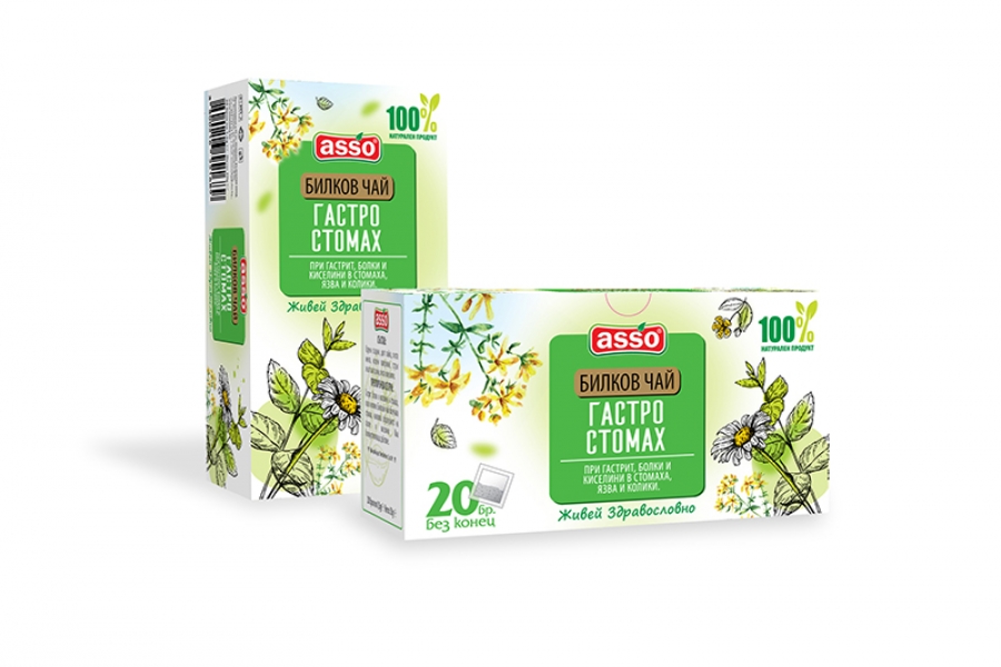 ASSO - БИЛКОВ ЧАЙ ГАСТРО СТОМАХ