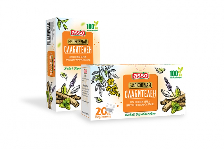 ASSO - БИЛКОВ ЧАЙ СЛАБИТЕЛЕН